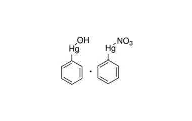 Phenyl Mercuric Nitrate API powder in pharmaceutical grade packaging